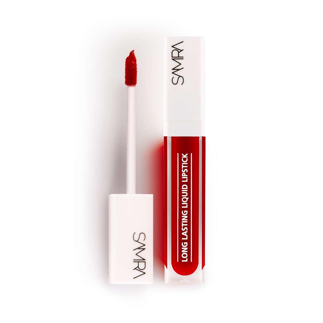 Samra Beauty Long Lasting Lipstick 10 Retro Red - Samra Beauty